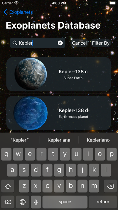 Exoplanets Screenshot