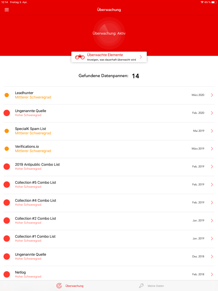 Vodafone Cyber-ID-Schutz