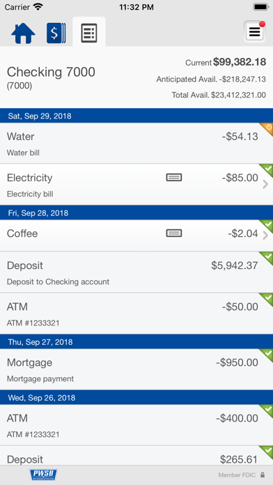 PWSB Business Screenshot