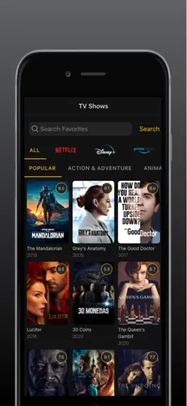 Game screenshot Umbrella TV Shows Guide mod apk