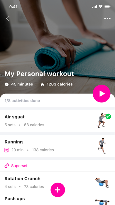 GYM OHZ member app Screenshot