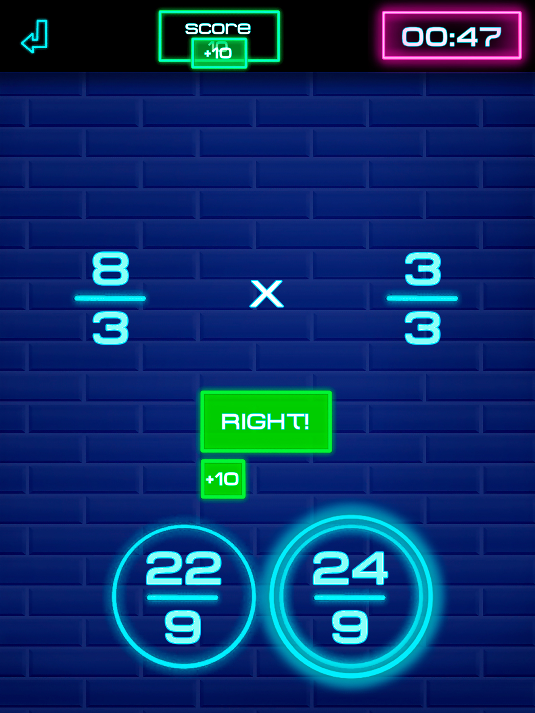 Fraction Challenge Premium