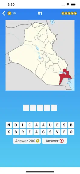Game screenshot Iraq: Provinces Quiz Game mod apk