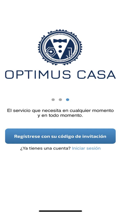 Optimus Casa Screenshot