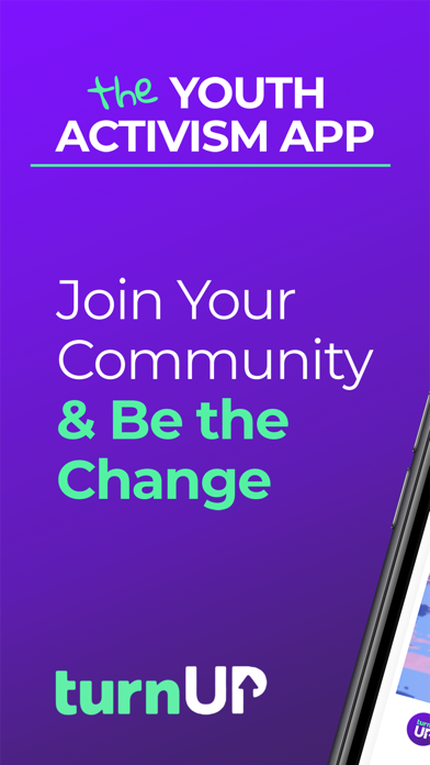 TurnUp Activism: Social Change Screenshot