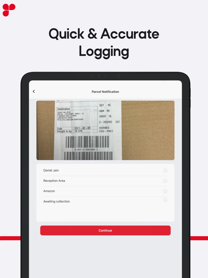 Readr - Parcel and Asset Logging