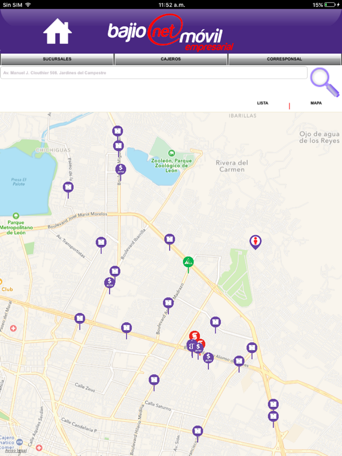 Bajionet Móvil Empresarial