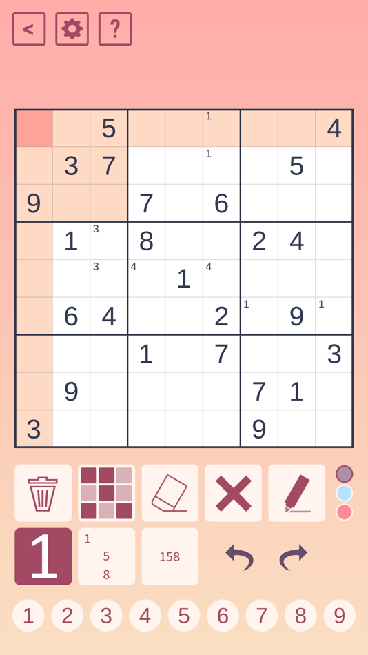 #3. Classic Sudoku! (iOS) 由: Nick Carney