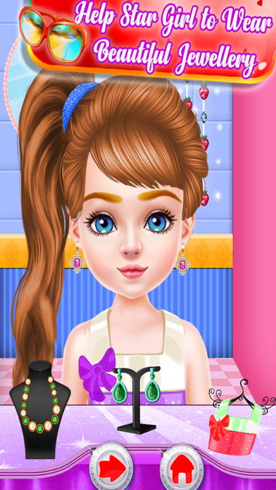 Cute Girl Super Hair Salon Screenshot