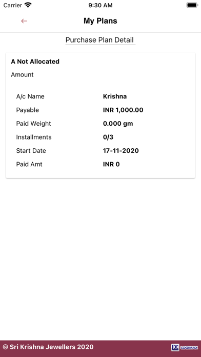 Sri Krishna Jewellers Screenshot