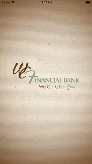 WCF Bank Mobile Screenshot