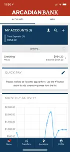 Arcadian Bank screenshot #4 for iPhone