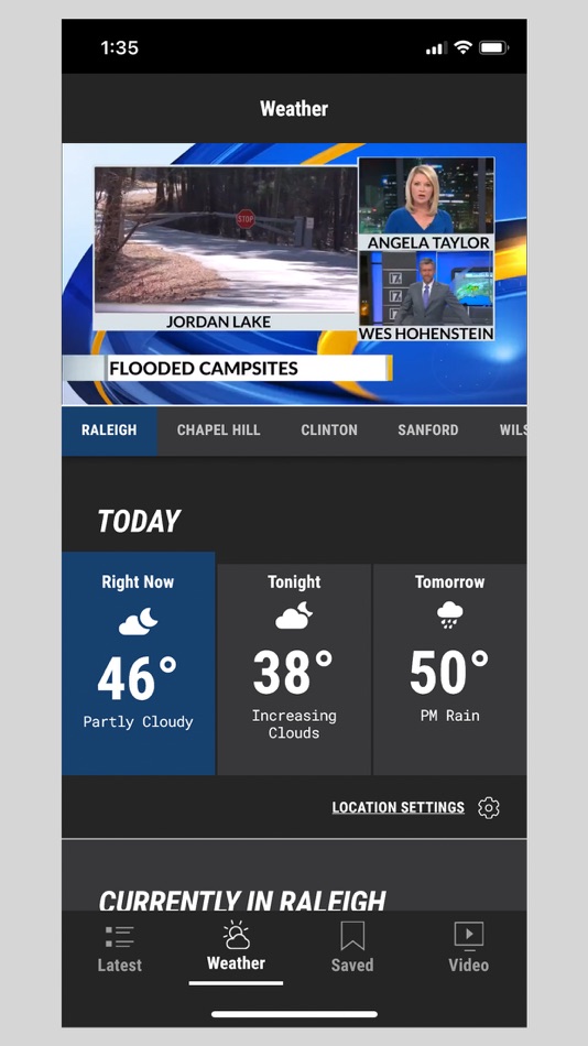 #1. CBS 17 News (iOS) Podle: Media General