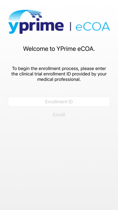 YPrime eCOA Screenshot