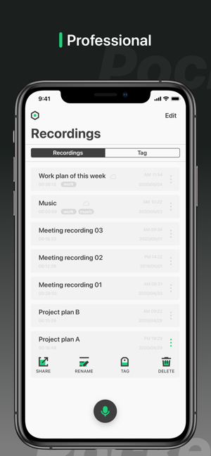 ‎Voice Record - Memos,Recorder Screenshot