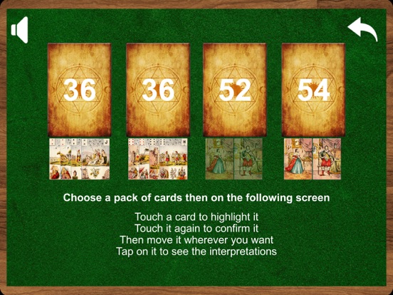 Lenormand Tarot iPad app afbeelding 5