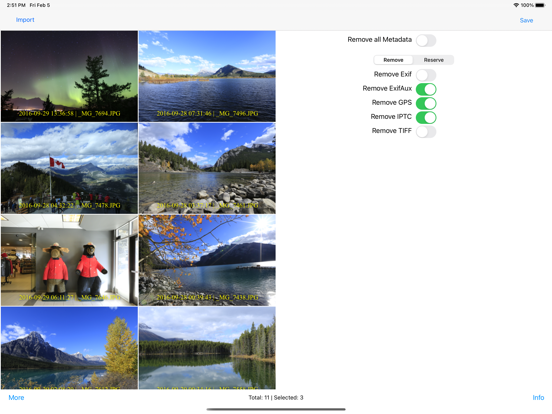 Screenshot #4 pour Remove Photo Exif