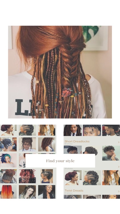Styled Dreadlocks Hairstyles