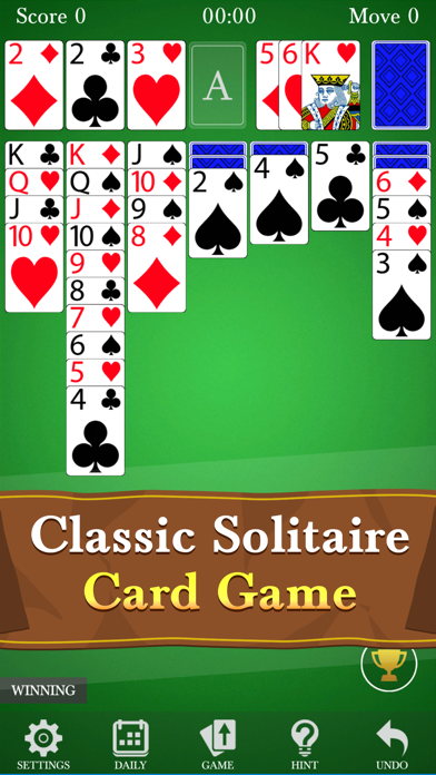 Solitaire Klondike Deluxe Screenshot