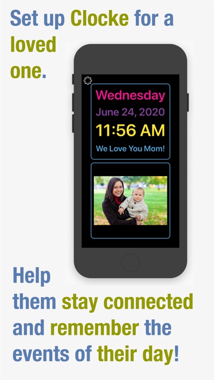 Clocke: Clock Calendar Photos!