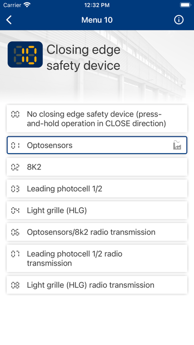 Hörmann BlueControl Screenshot