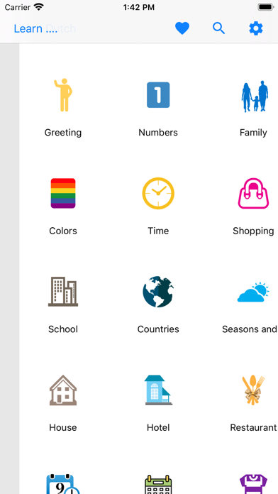 Learn Dutch Offline Travel Screenshot