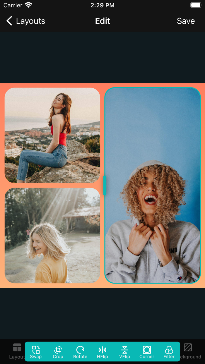 InGrid  Photo editor collage