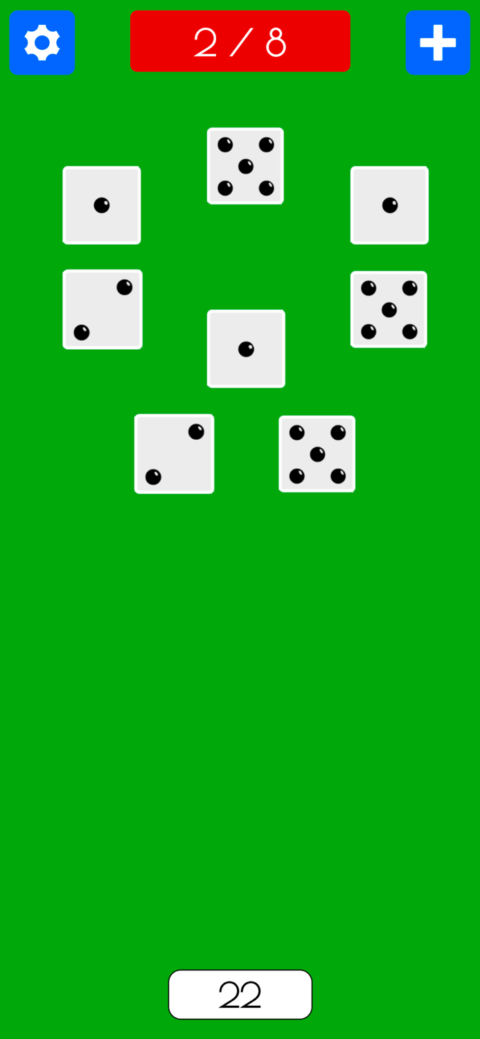 Dados 3D Juego de mesa