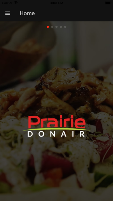 Prairie Donair App Screenshot
