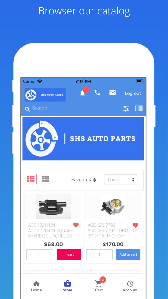 SHS Auto Parts - 1.0 - (iOS)