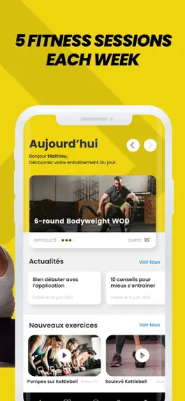 Game screenshot Vikfit — Fitness training apk