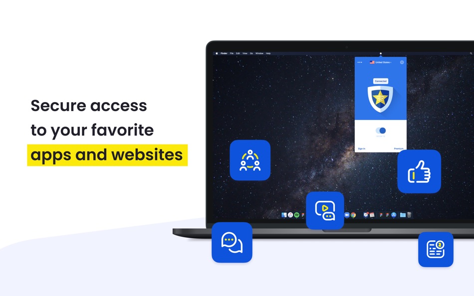 #1. Star VPN - Fast & Secure Proxy (macOS) By: Senight LLC