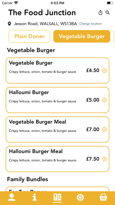 The Food Junction Screenshot