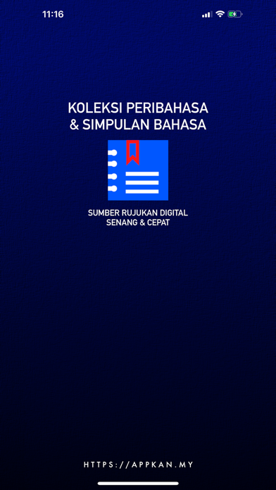 Screenshot #1 pour Peribahasa & Simpulan Bahasa