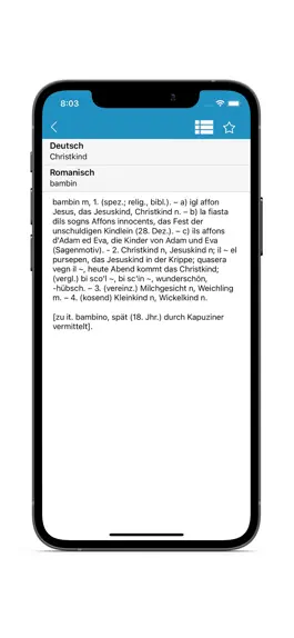 Game screenshot Wörterbuch Sursilvan hack