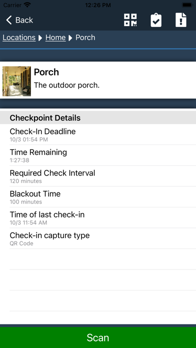 CheckPoint Security Screenshot