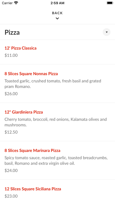 Joe & Sal's Pizza Screenshot