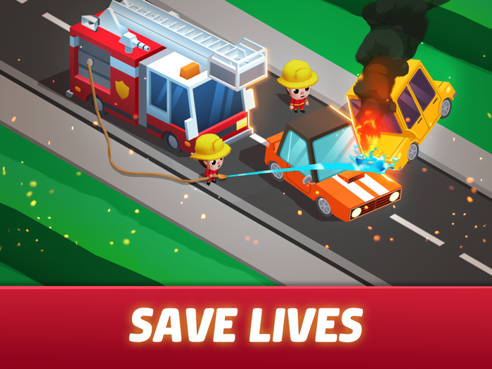 Idle Firefighter Tycoon