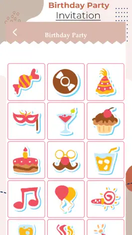 Game screenshot Birthday Party Cards & Frames hack