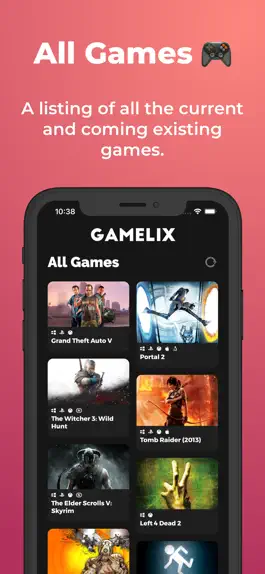 Game screenshot Gamelix: Track games mod apk