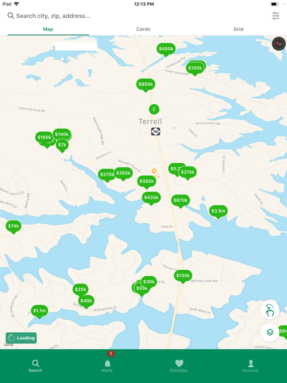 Lake Norman Realty iPad screenshot 1 - Lifestyle app