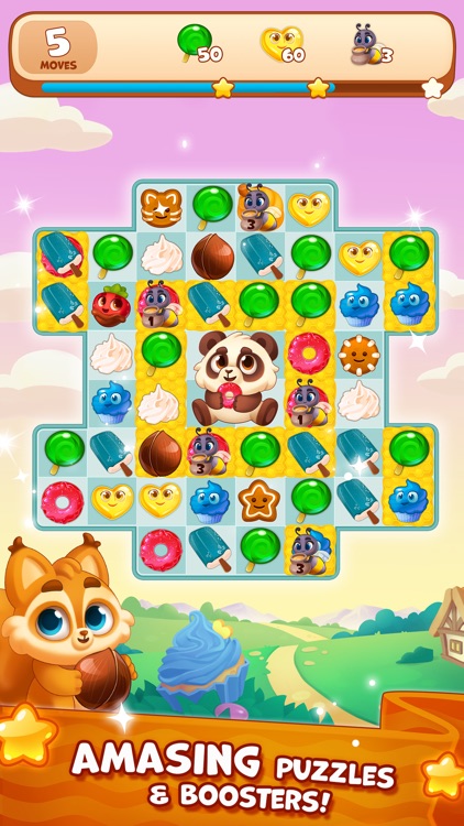 Candy Valley - Match 3 Puzzle