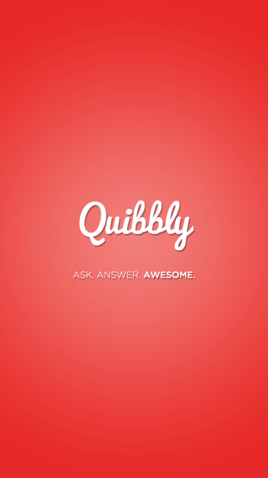 Quibbly: Ask, Answer, Awesome! - 2.2 - (iOS)