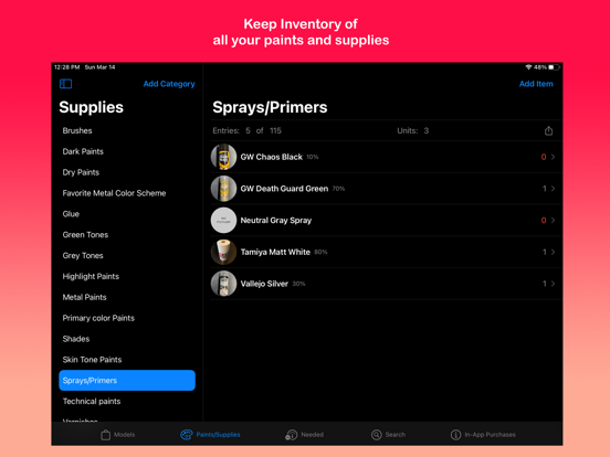 My Minis iPad screenshot 4 - Lifestyle app
