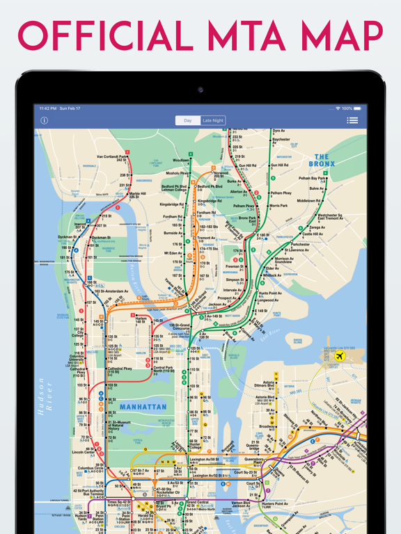New York Subway Map MTA NYCのおすすめ画像1