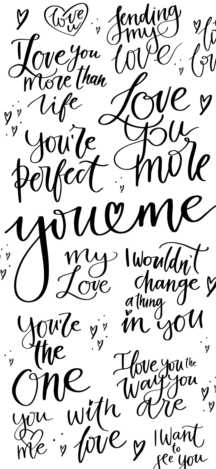 in Love with Calligraphy