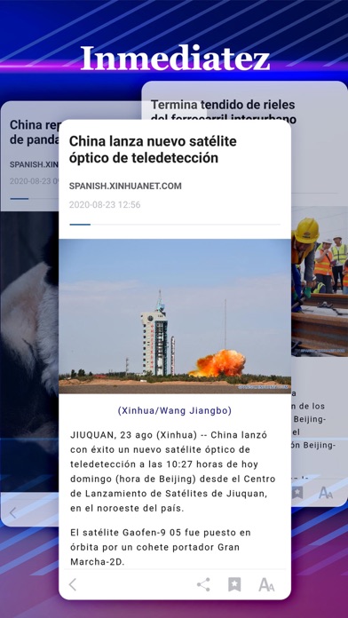 Noticias de China - Xinhuanet Screenshot
