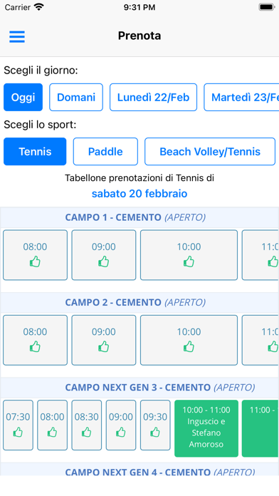 Circolo Tennis Ruffano Screenshot