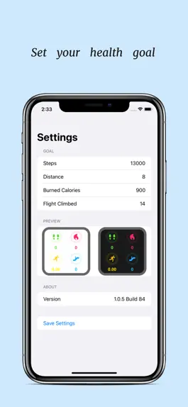 Game screenshot HealthWidget+ apk