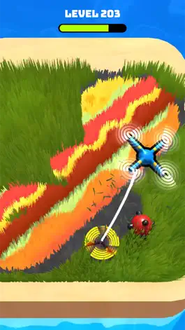 Game screenshot Lawn Mower Art 3D apk